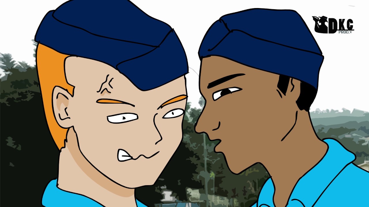 Vybz ghetto a episode 2_Mauvais jour ( version non censuré )dessin animée créole