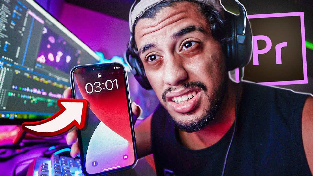 MINHA ROTINA de EDITOR DE VÍDEOS para YOUTUBERS de MADRUGADA (PARTE 4)