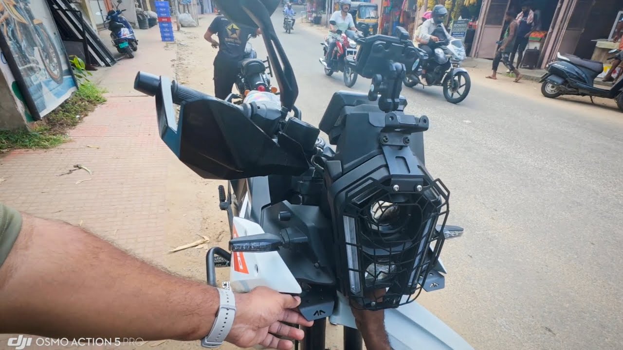2025 KTM Adventure 250 Motourenn Fog Light Mount 