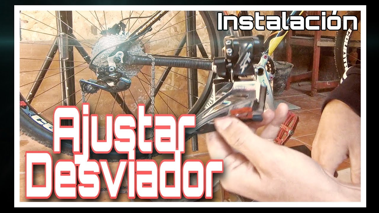 Desviador Shimano XT ✌ montaje (Opinión de 3 Platos modificado a 2) Diferencias de 2 & 3 V EN XC MTB