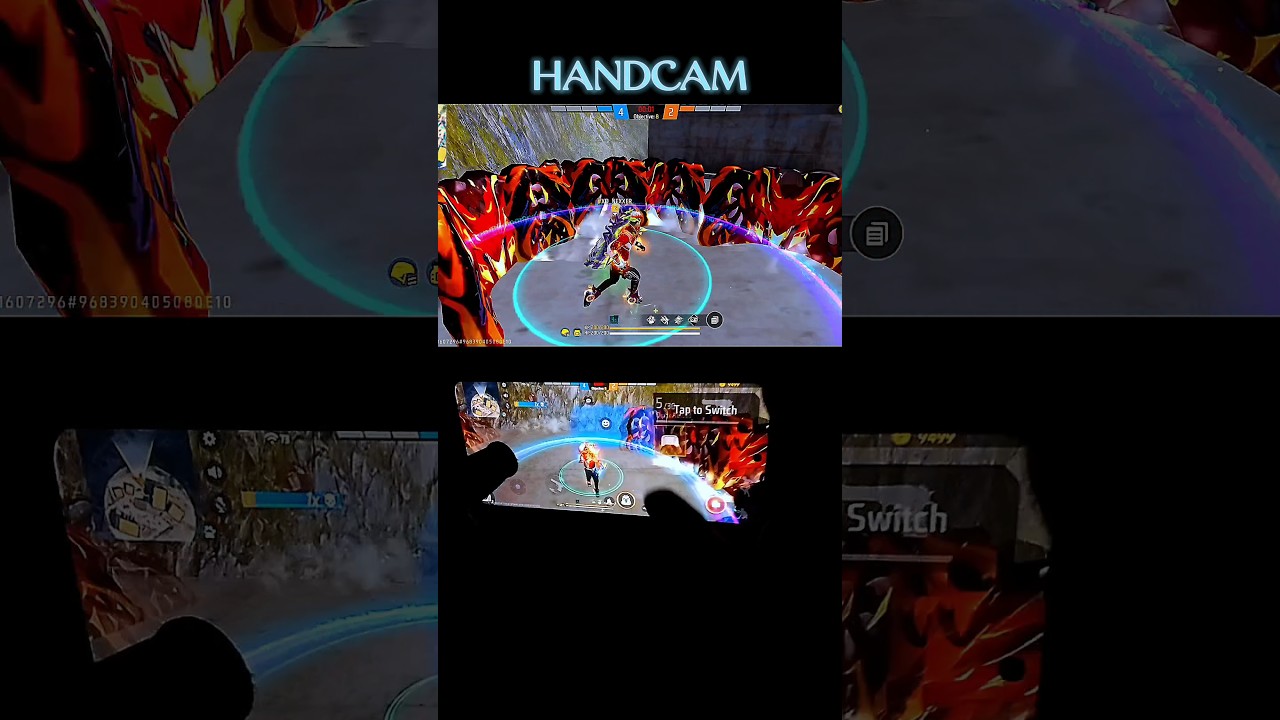 Speed Moment Handcame 🌍| 2 Finger Fast ⚡ Glowall Custom Hud ⚙️| @4Flaggamer @xerox jai shree ram