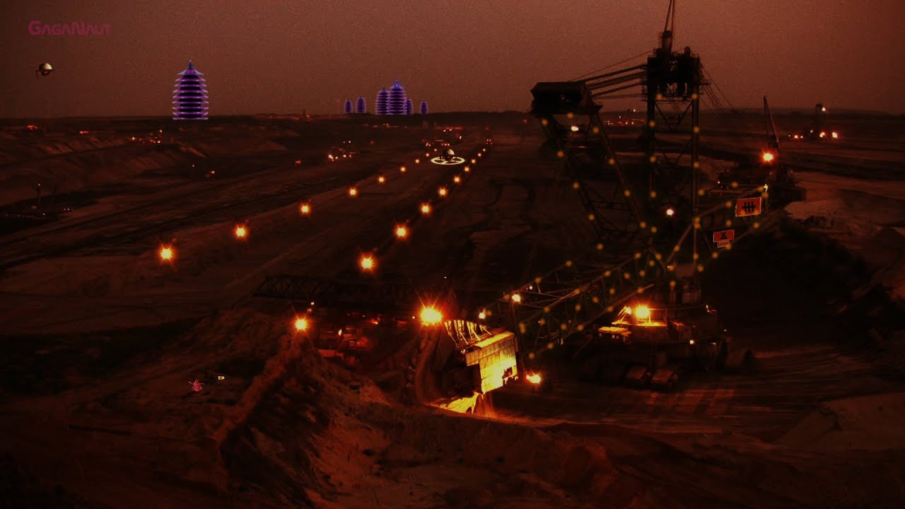 Sci-Fi! Ore mining on Mars - Erzabbau auf dem Mars - मंगल ग्रह पर अयस्क खनन