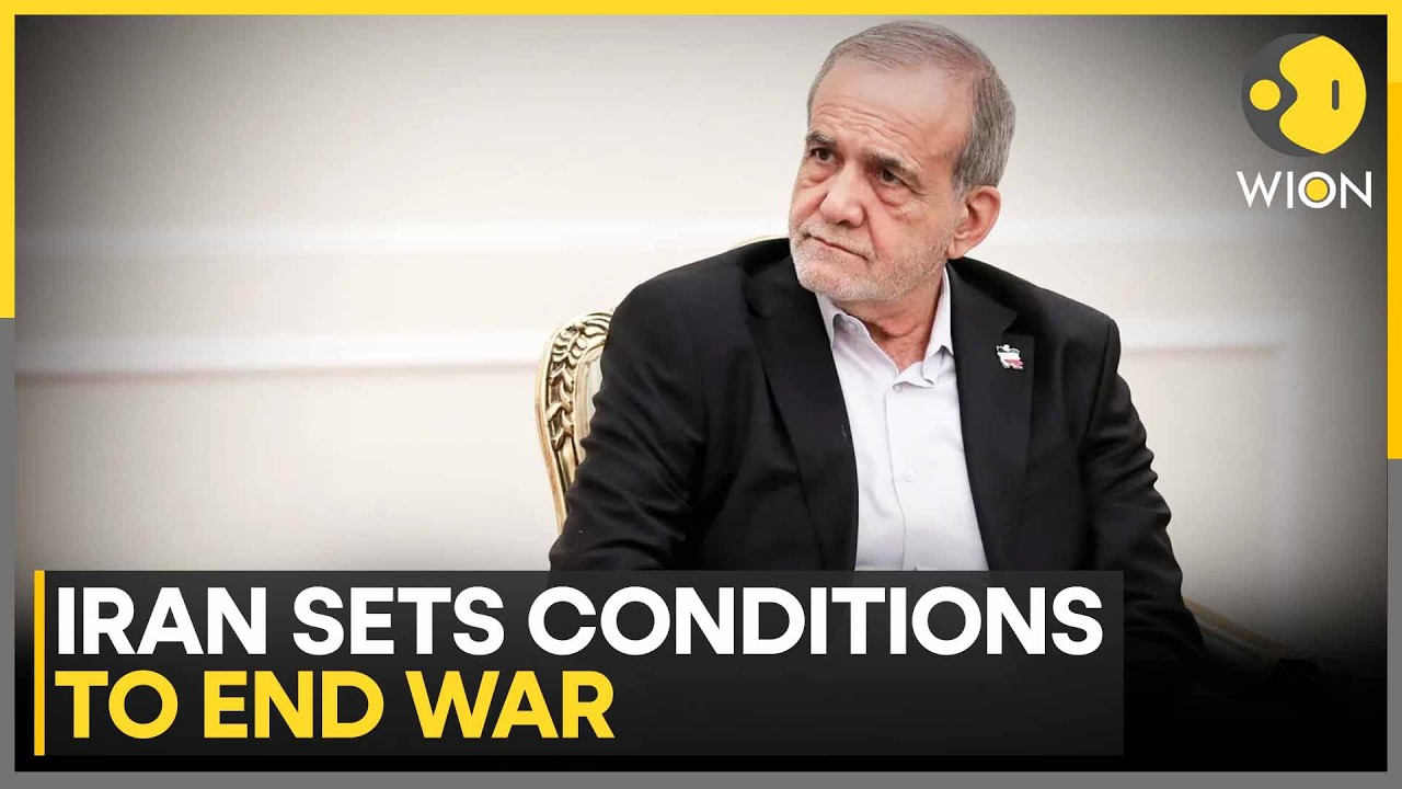 US-Israel War on Iran: Pezeshkian Sets Conditions to End Conflict; 8 Killed in Lebanon Strike | WION