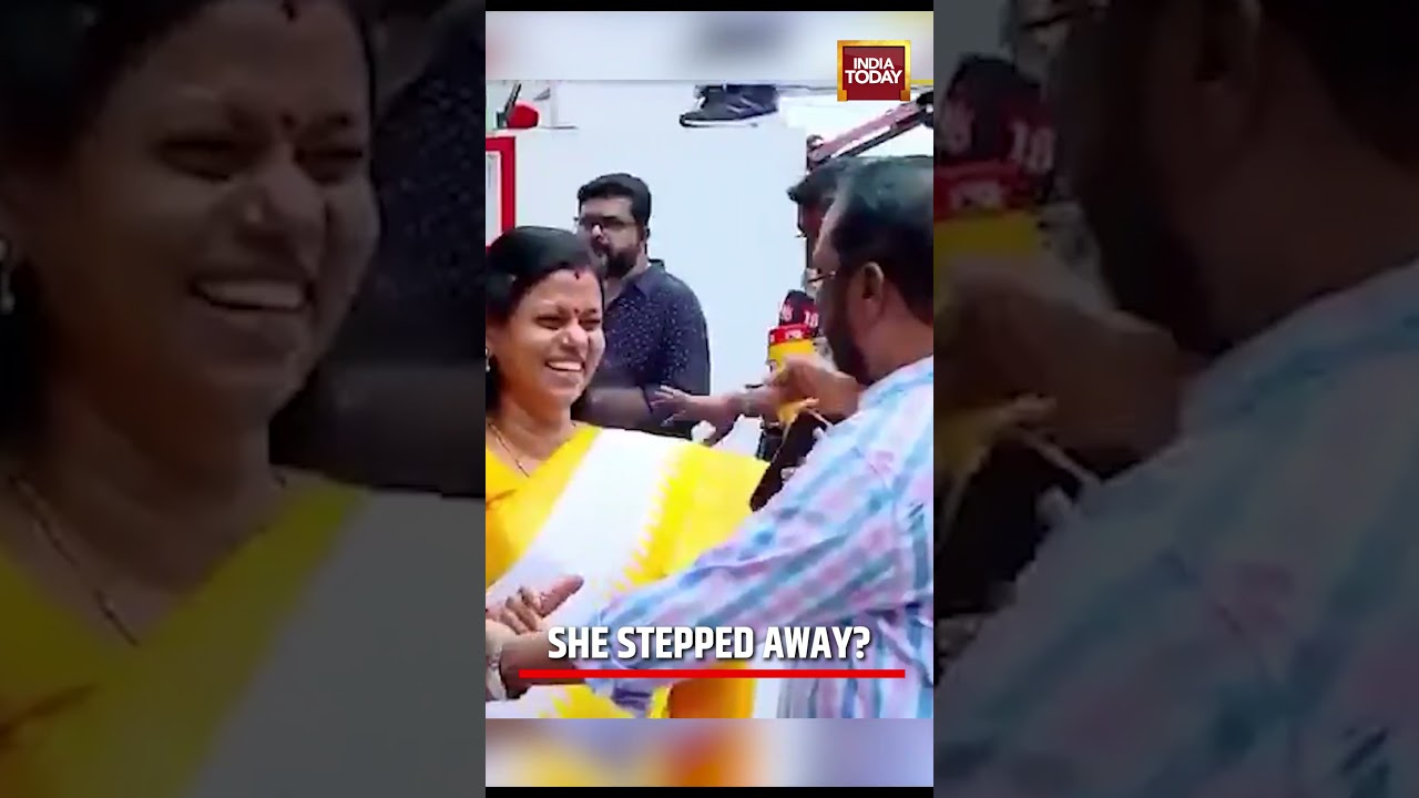 VIRAL VIDEO | &lsquo;She Stepped Away?&rsquo; Viral Kerala Political Clip Sparks Debate | India Today