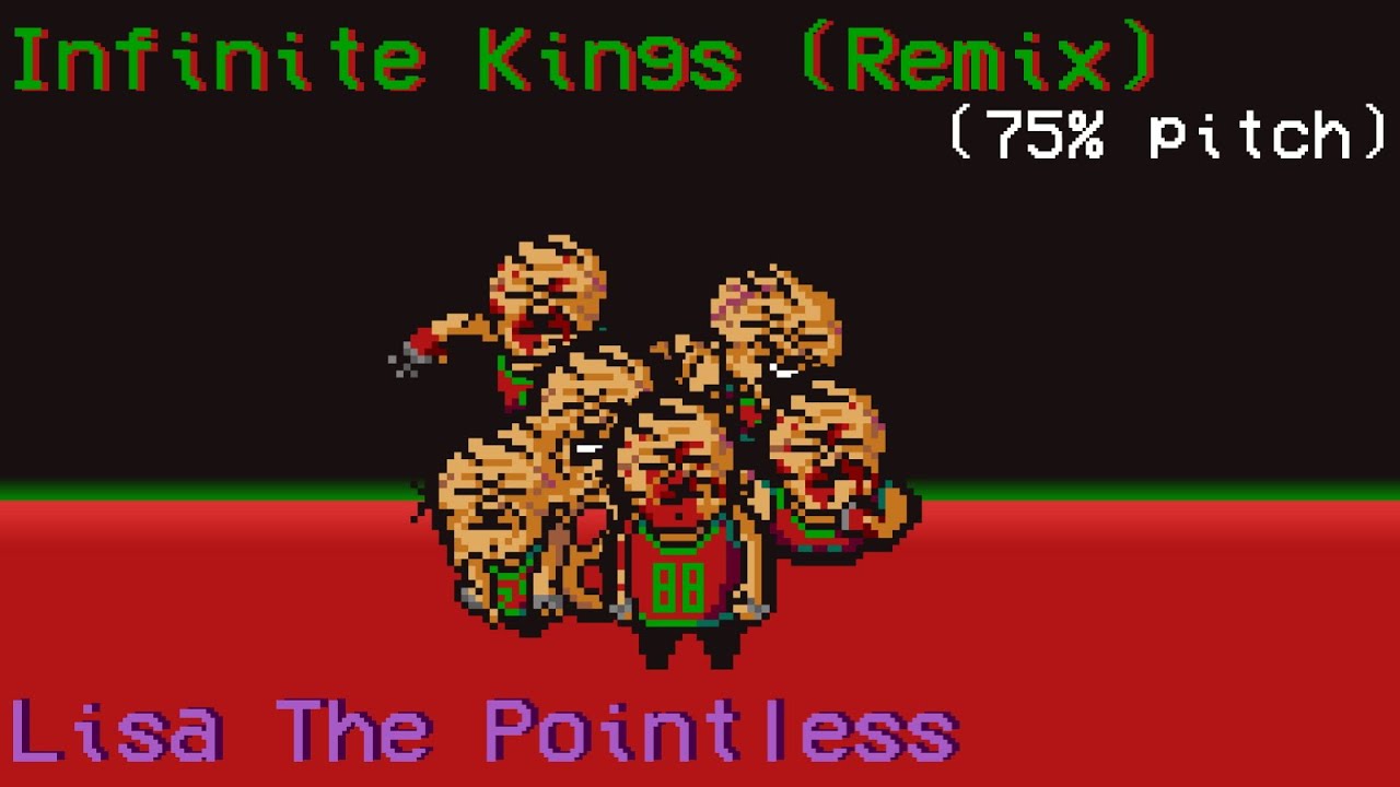 Infinity Kings Remix (75% pitch) - LISA The Pointless: Infinity Unfolds OST