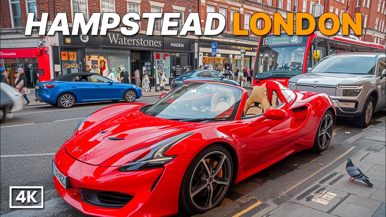 INSIDE LONDON'S MOST BEAUTIFUL NEIGHBORHOOD! 🌳✨ Walking Through Hampstead | 4K Tour