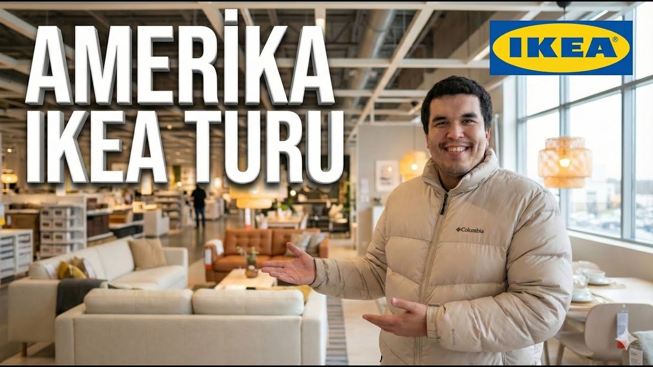 AMERİKA'DA IKEA TURU! 🇺🇸 Fiyatlar Türkiye'den Ucuz mu?