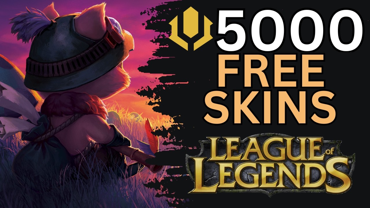 ЗАБИРАЙ 5000 RP БЕСПЛАТНО в League of Legends ПРЯМО СЕЙЧАС!