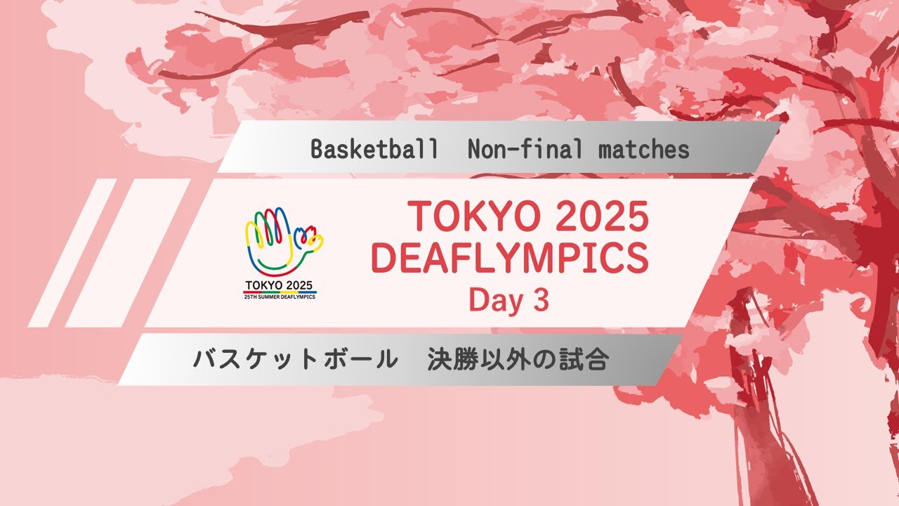 【Day 3】Basketball【Non-final Matches】