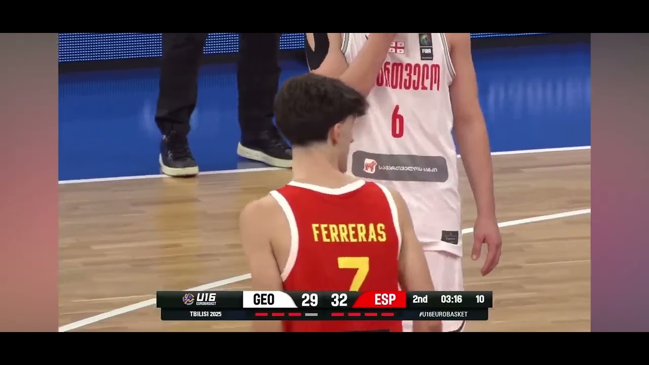 Saba Patashuri U16 Eurobasket highlights 