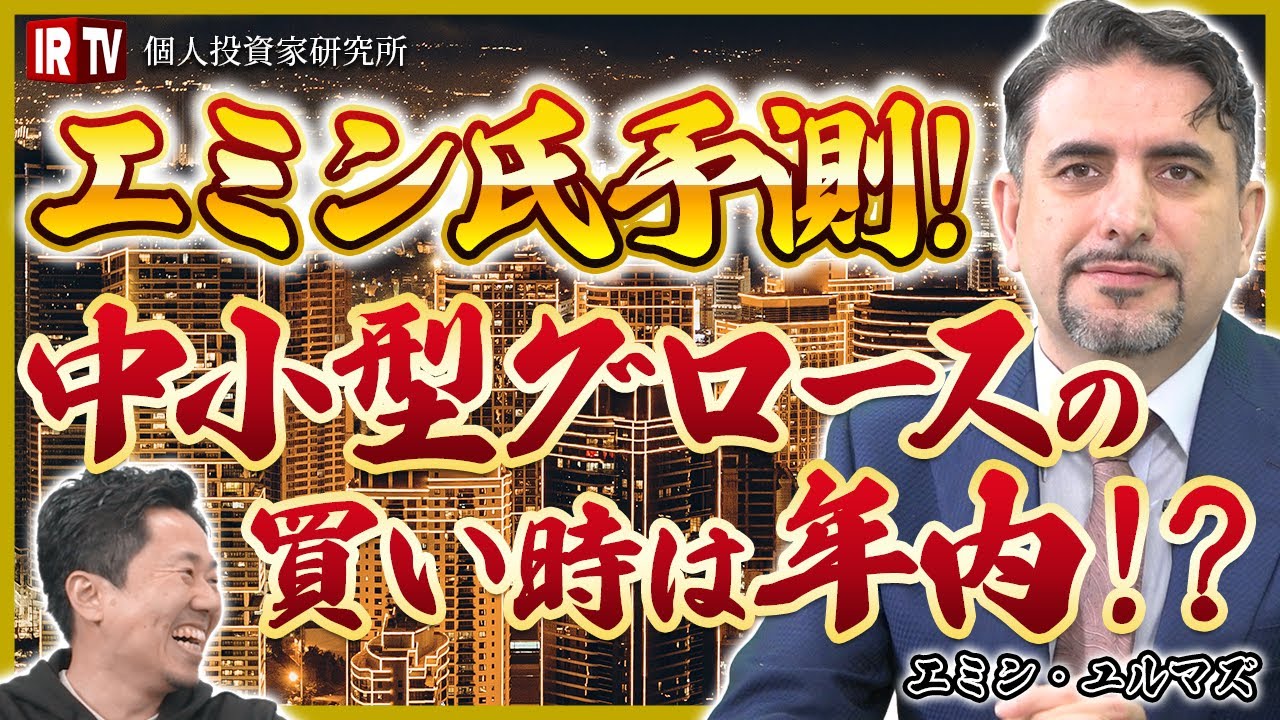 【プロ目線】エミン・ユルマズ氏が語る！今後の日経平均はどのセクターが牽引する？/中小型グロースの買い時とは！？(1/3)