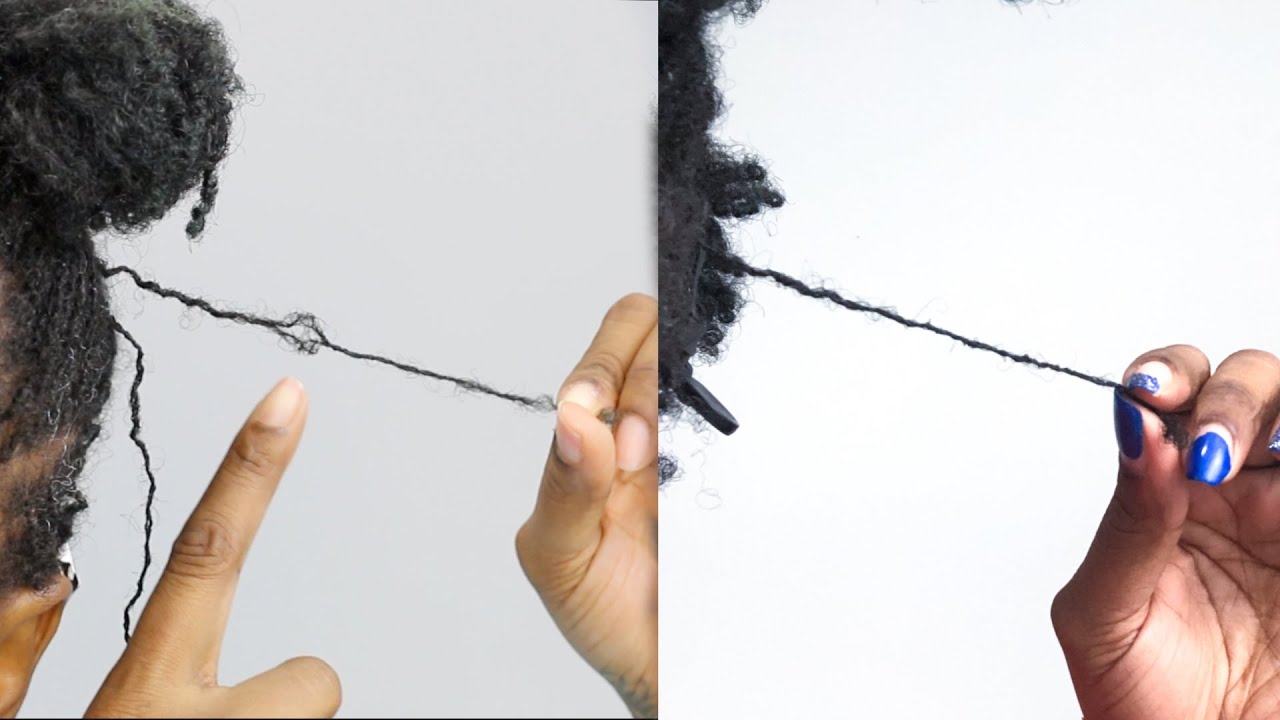 LOC REPAIR How to repair unraveling and holes in your locs | Kendra Kenshay