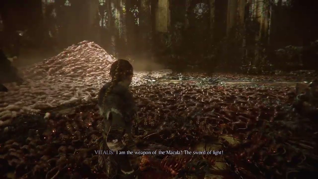 The Battle Of Rats | Vitalis (BOSS FIGHT) | A PLAGUE TALE INNOCENCE #aplaguetaleinnocence