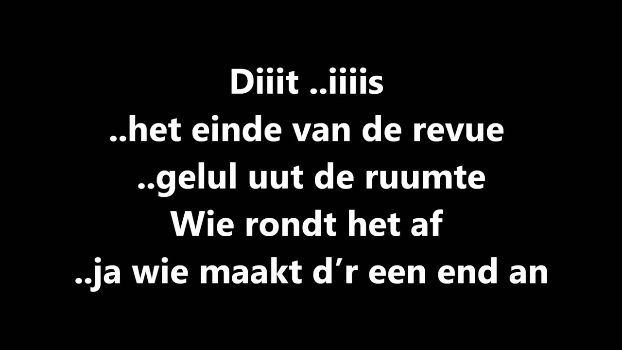 2012 Revue Averlo ~ Karaoke Slotlied