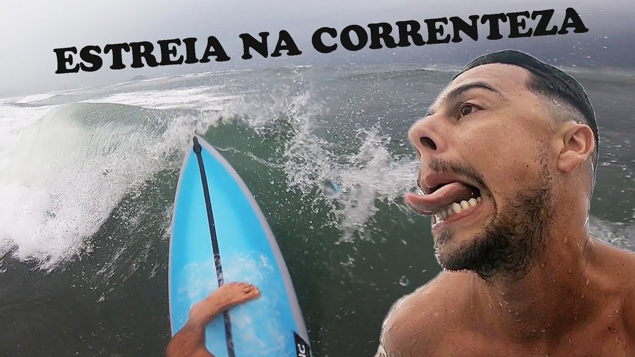 1° SURF COM A PRANCHA NOVA (na vdd comprei usadinha)