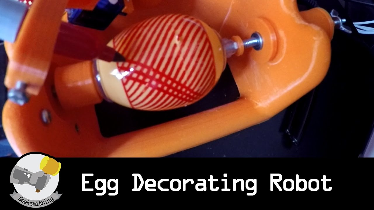 Egg Decorating Robot // LET'S MAKE