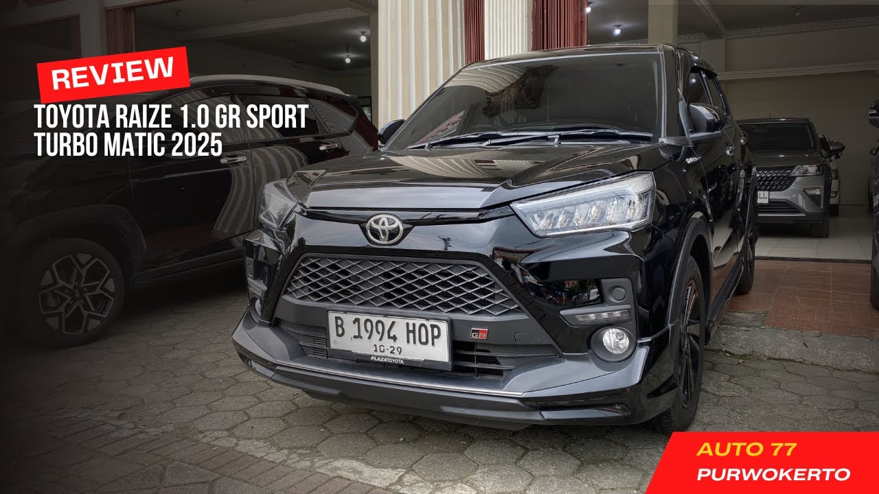 Review Toyota Raize 1.0 GR SPORT TURBO MATIC 2025 