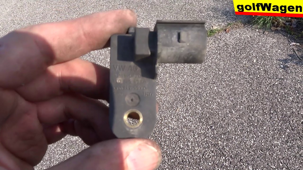 VW Golf 5 rear brake light switch replacement change replace removal location
