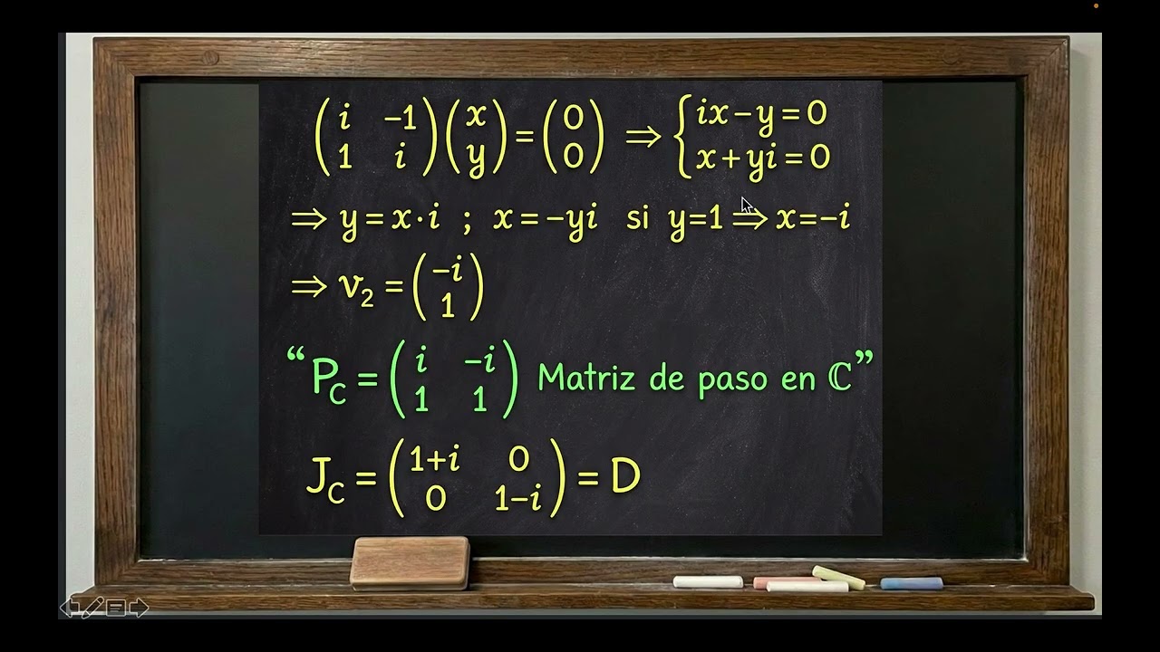 FORMAS CANÓNICAS DE JORDAN