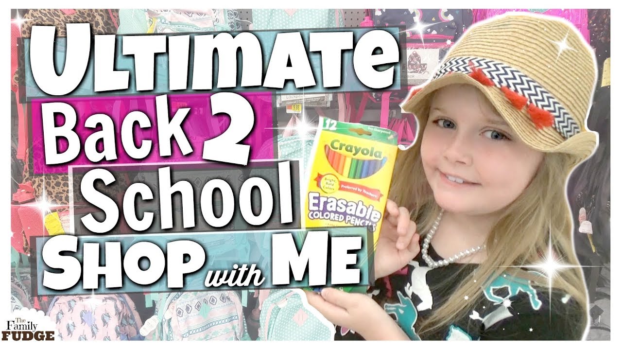 ULTIMATE Back 2 School SHOP with Me 2018! 🍎 Cutest School Supplies EVER!!