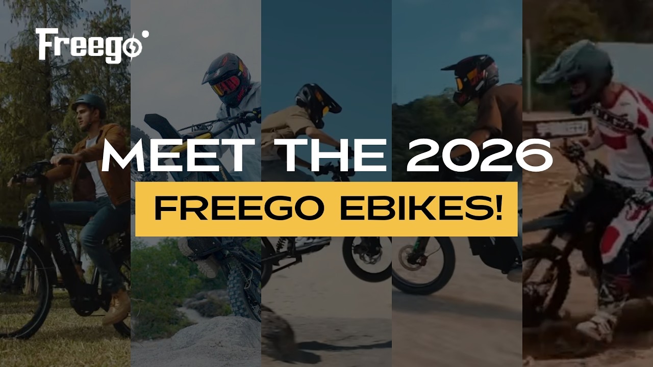 Новая линейка Freego 2026 | Электровелосипед для всех⚡️#freegobikes