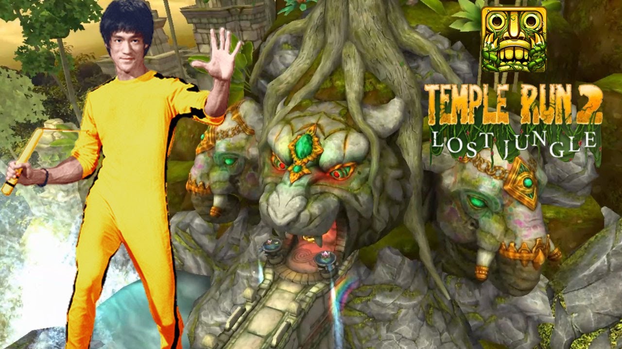 Temple Run 2 Lost Jungle Bruce Lee Gameplay HD| iGameRun