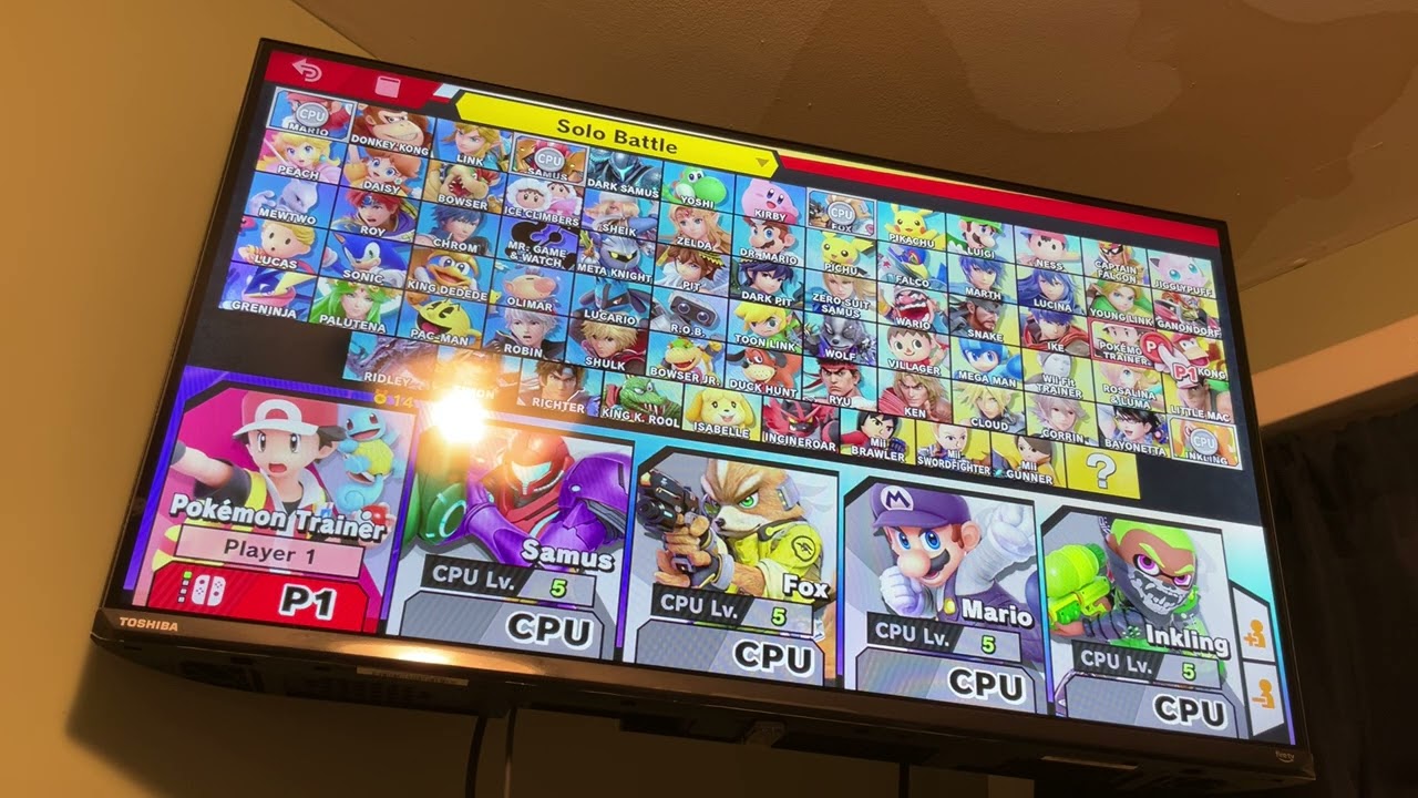 Super smash bros ultimate 5 player battle 10