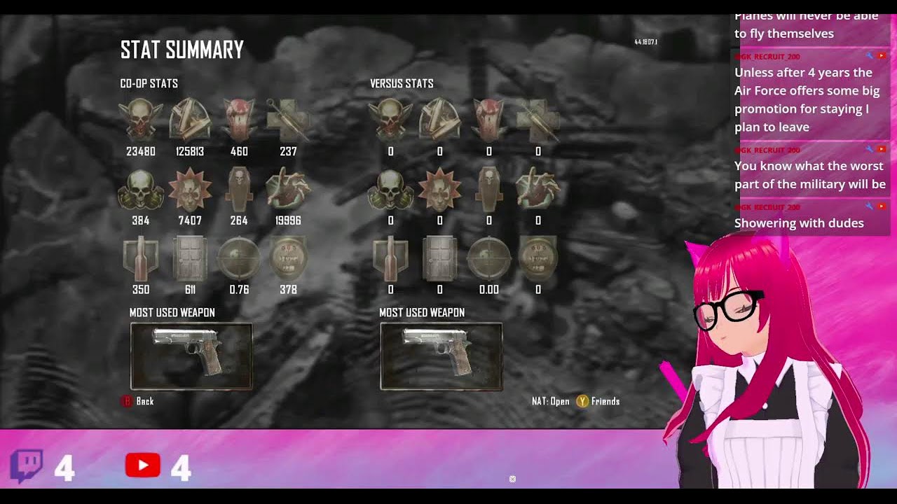Zombies!! - Call of Duty Black Ops 2 (Day 76) - Catgirl Cozy Stream