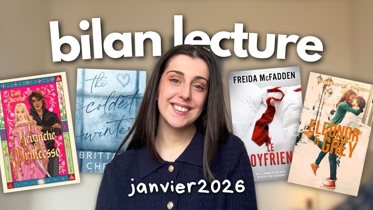 BILAN LECTURE DE JANVIER 📚 & ma nouvelle autrice préférée