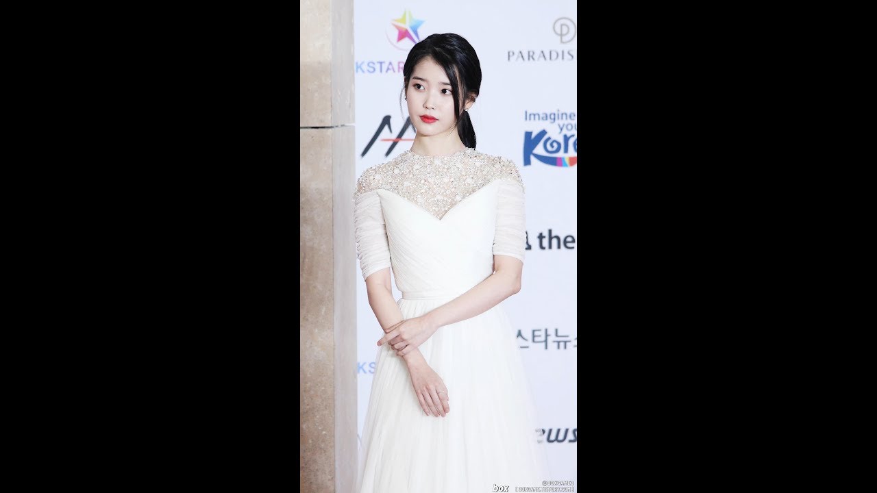 181128 2018AAA 레드카펫 아이유 직캠 by Box
