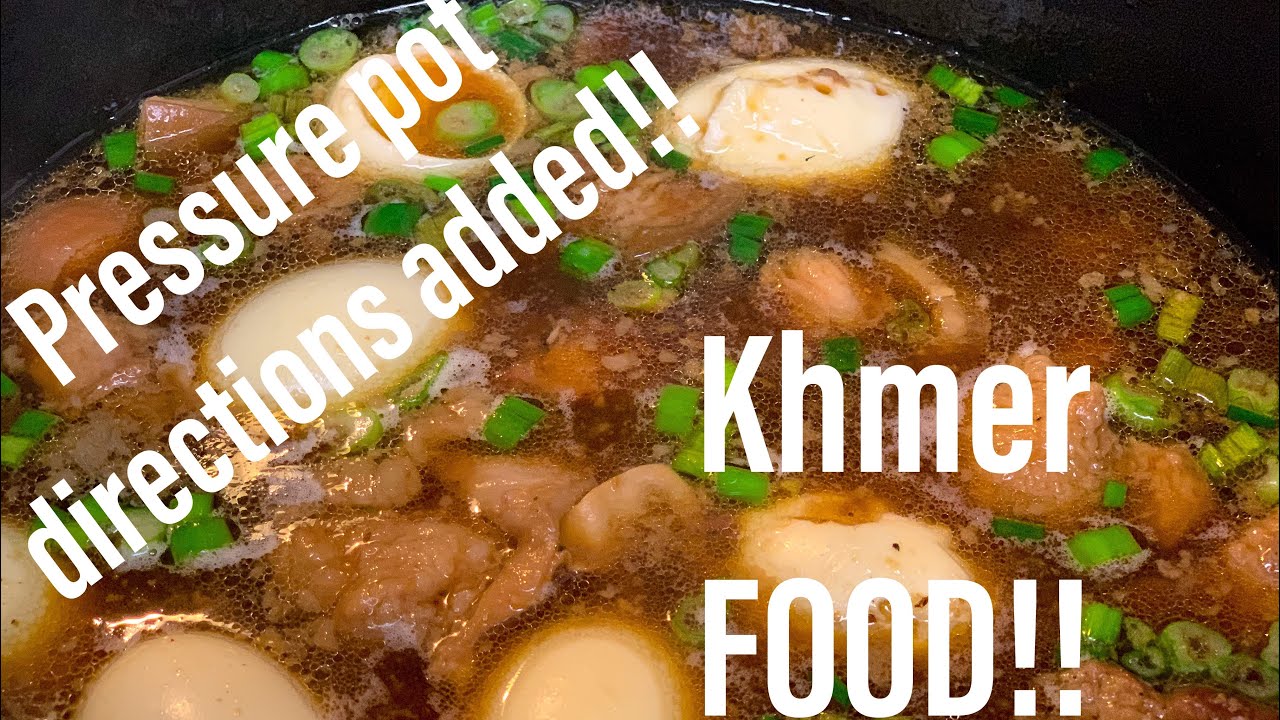 Kor Sach Jrouk - Caramelized Pork Stew *PRESSURE POT DIRECTIONS ADDED!!*