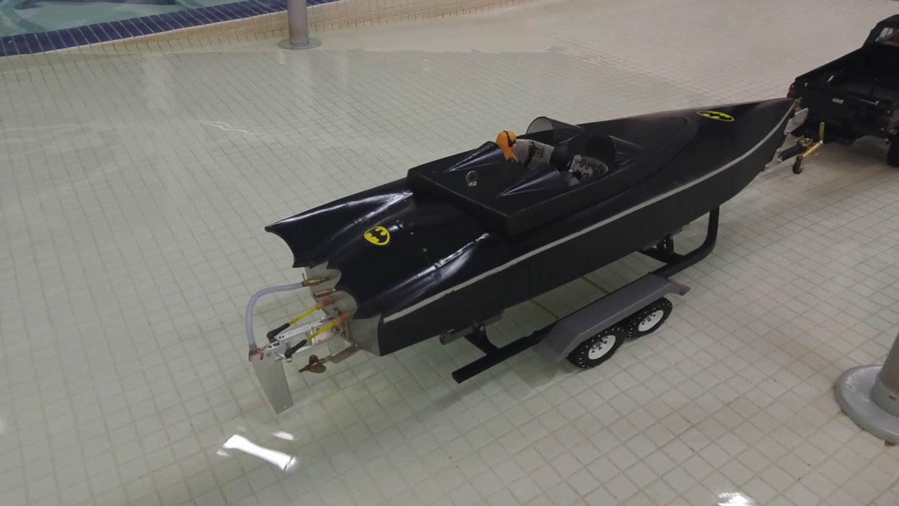 Launching the Bat boat