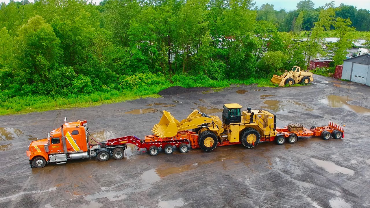 Brand new CAT 988 move start to finish 🤙