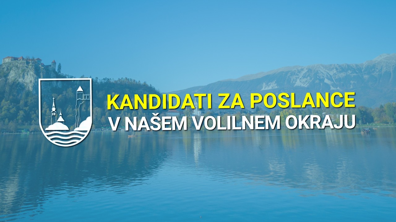 Srečanje kandidatov za poslance v volilnem okraju Radovljica I (Državnozborske volitve 2026)