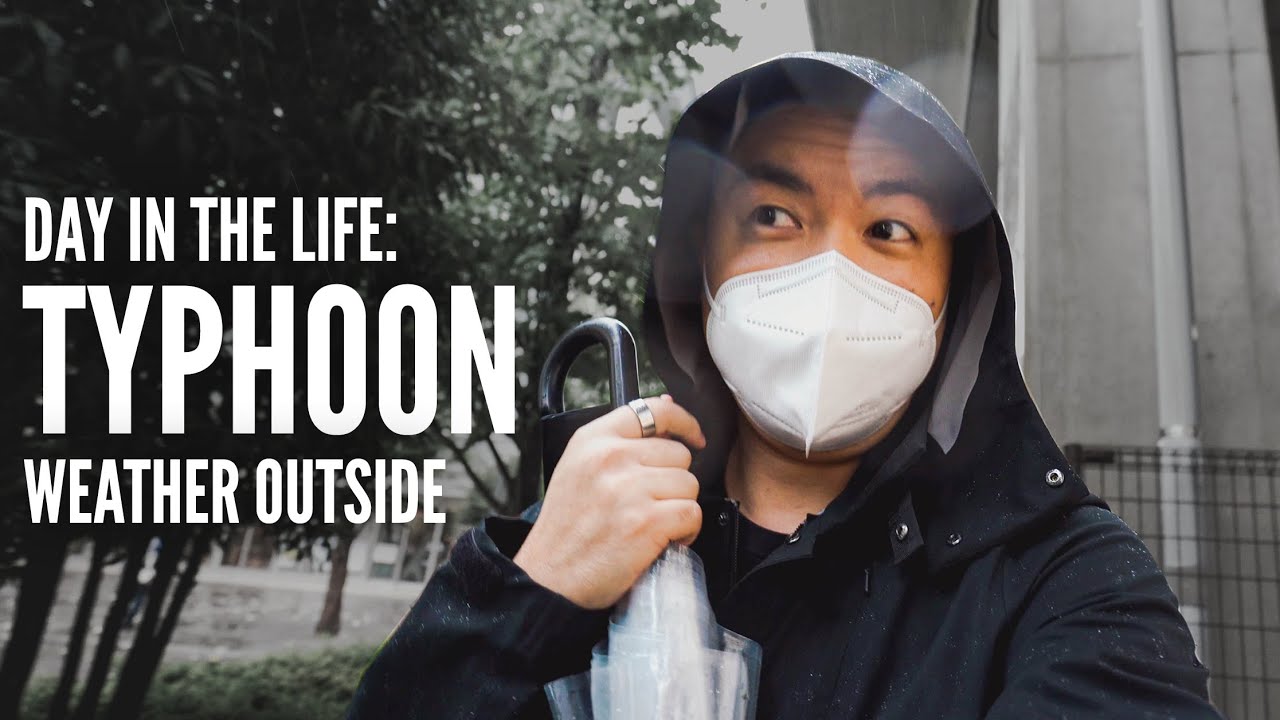 My Day as a Typhoon Swiped Tokyo