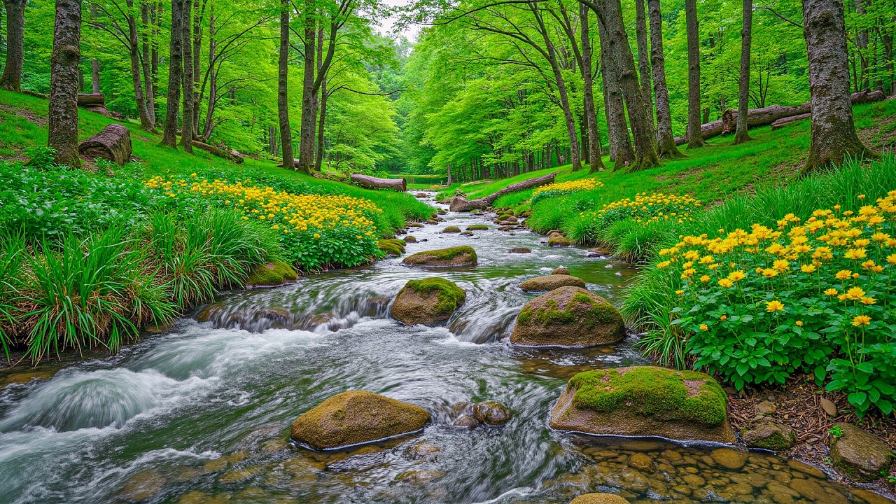 Beautiful Healing Music for Inner Peace 🌿 Calm Nature Sounds for Stress Release & Deep Sleep, Relax