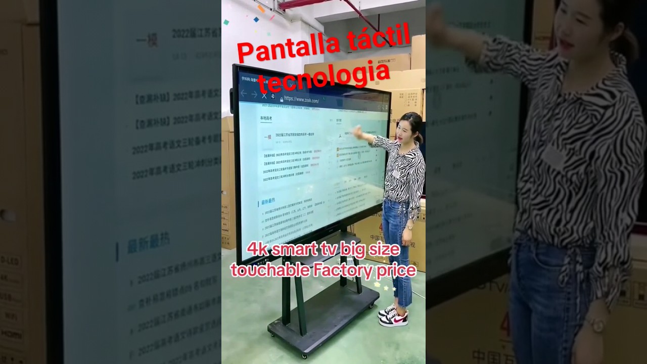 televisor pantalla t&aacute;ctil #samsung #televisor #tactil #tecnologia #
