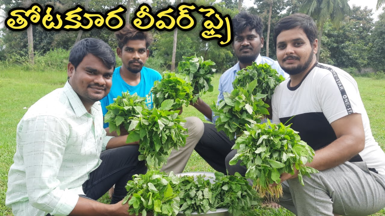 తోటకూర లివర్ ఫ్రై | భీమవరం స్పెషల్ | Asparagus Liver Fry | Thotakura liver fry recipe | #vbvm
