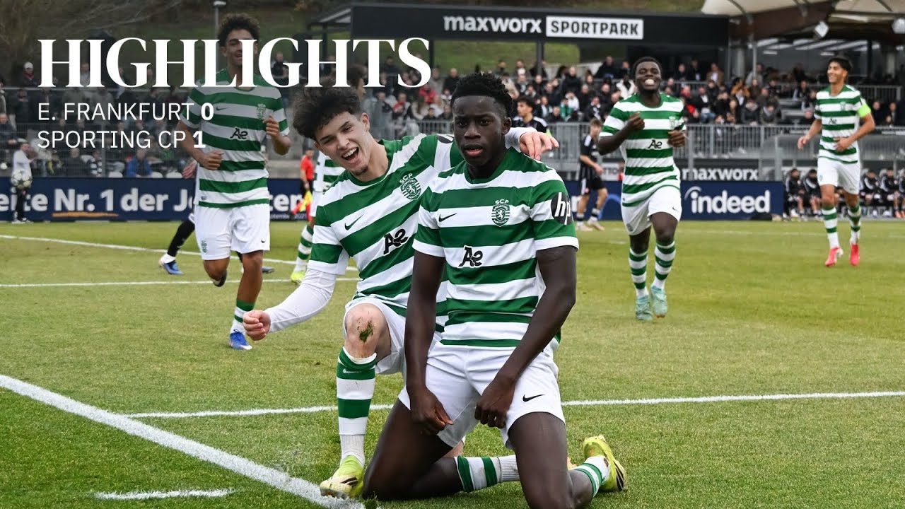 Resumo | UEFA Youth League: E. Frankfurt 0-1 Sporting CP