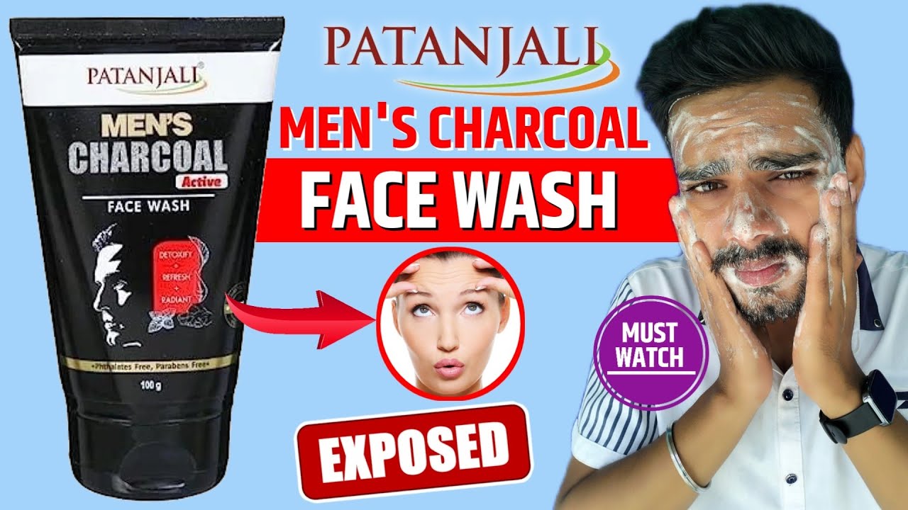 Patanjali Men's Charcoal Active Face Wash Review | Side Effects, Ingredients & Benefits | Must Watch