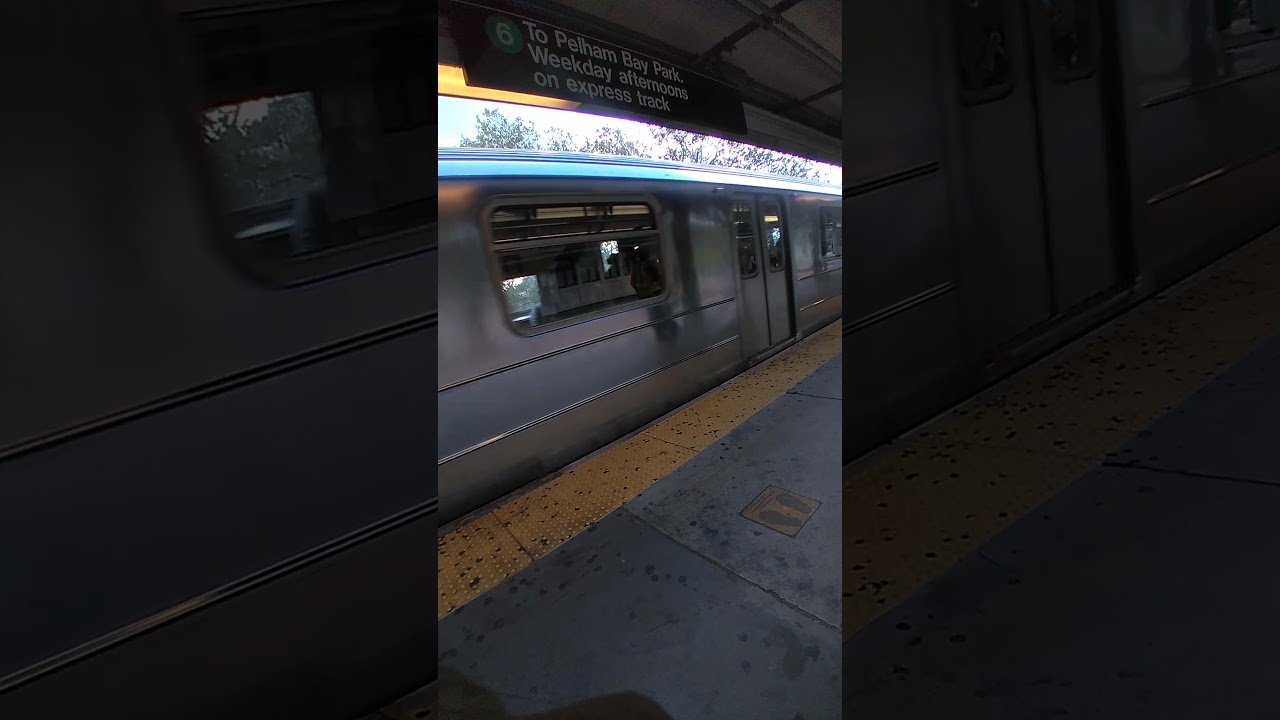 IRT PELHAM: PELHAM BAY PARK BOUND R62A (6) ARRIVES PARKCHESTER | OCTOBER 22, 2021