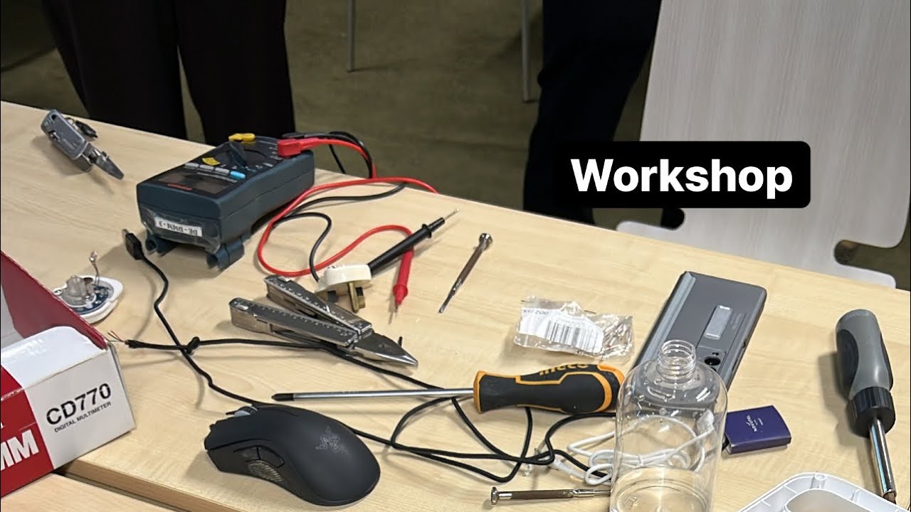 Learned how to repair things in Apu university workshop (KakiDIY  KAKIrepair) | kuala lumpur