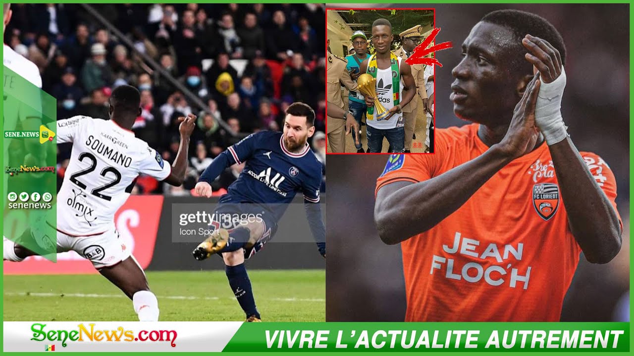 Sa rencontre avec Messi, son rêve de jouer avec le Sénégal : Sambou Soumano de Lorient se confie