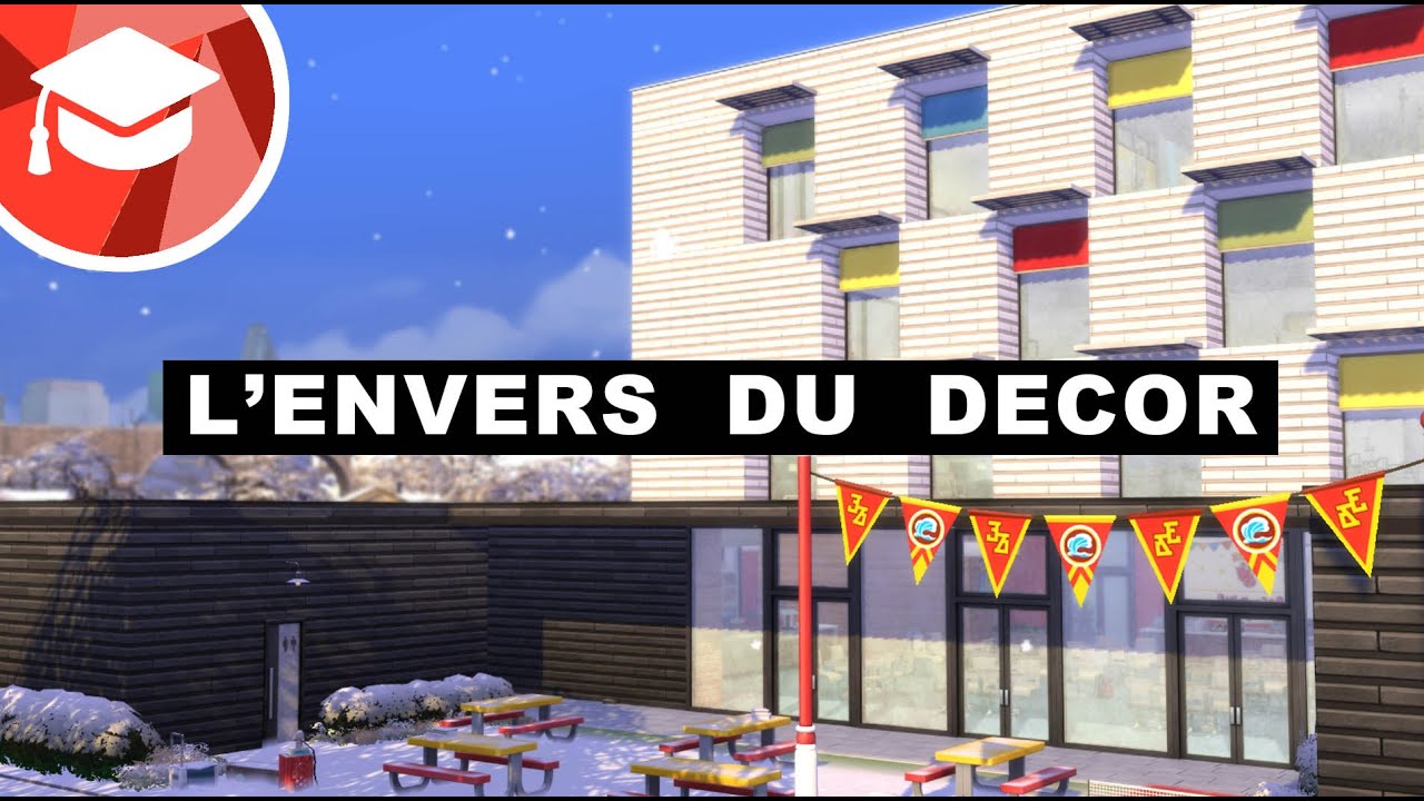 La salle commune de Foxbury - Constructions et histoires SIMS 4