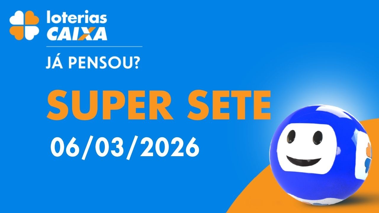 Resultado da Super Sete - Concurso nº 819 - 06/03/2026