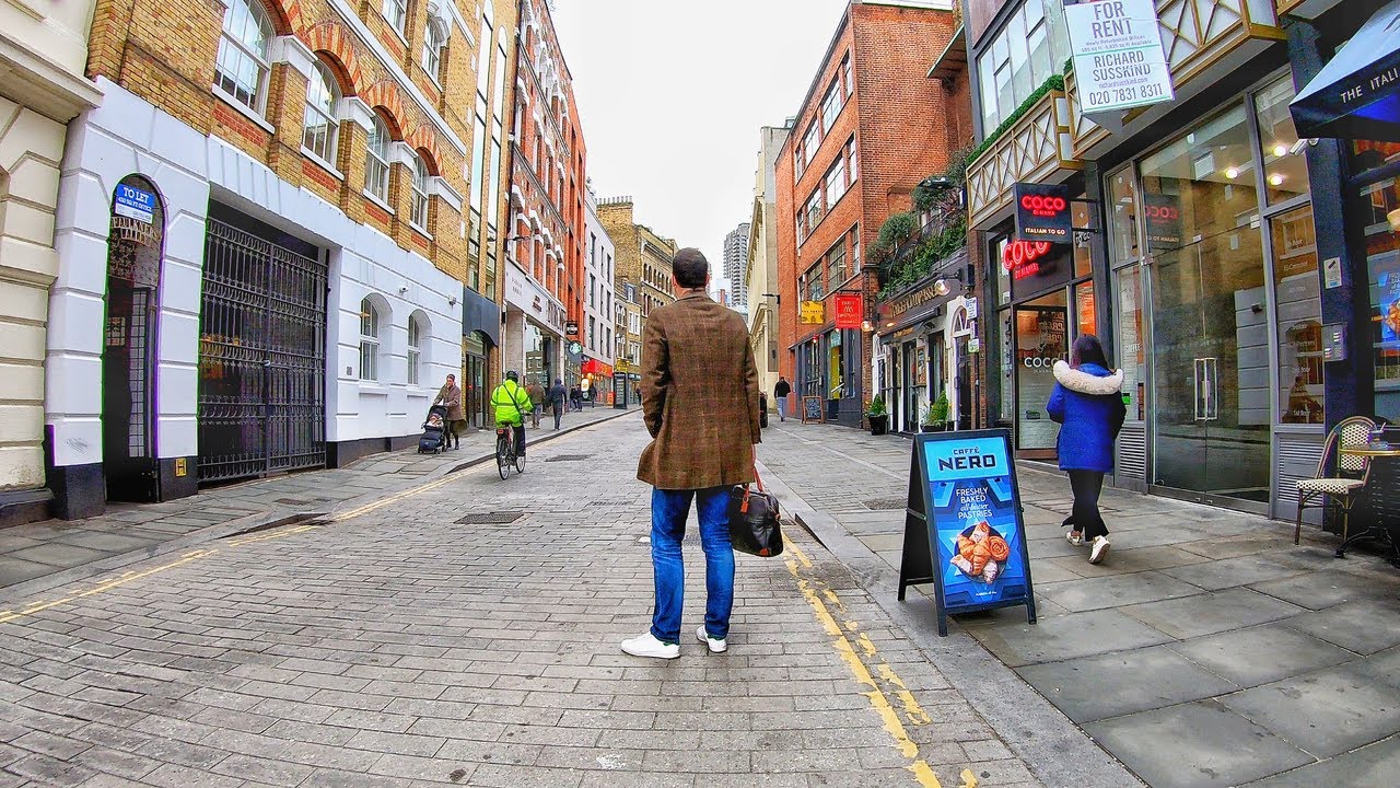 4K London Walk - Farringdon and Smithfield Market
