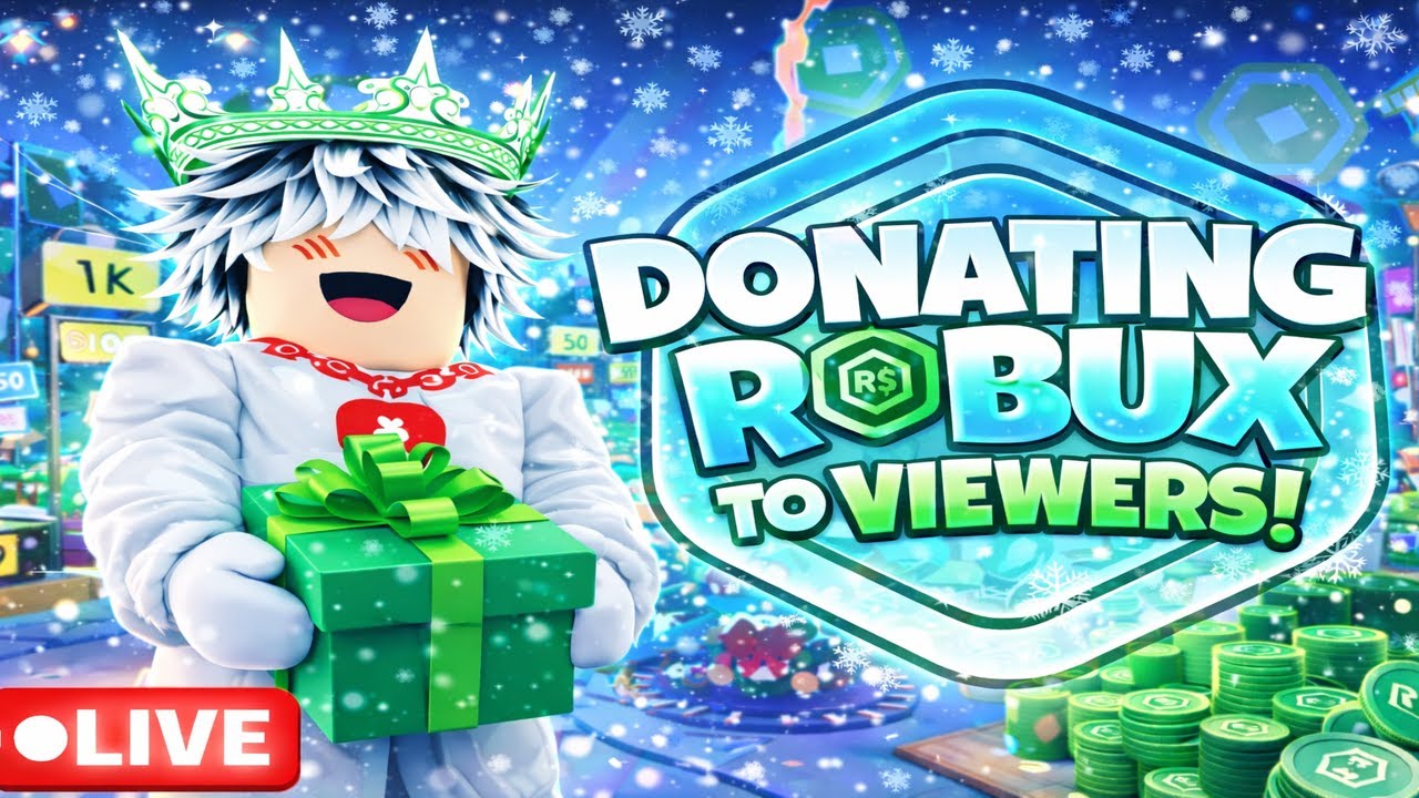 🔴 PLS DONATE LIVE 🔴|💸Giving Robux to Viewers💸| TTS Gifts ON 🎁