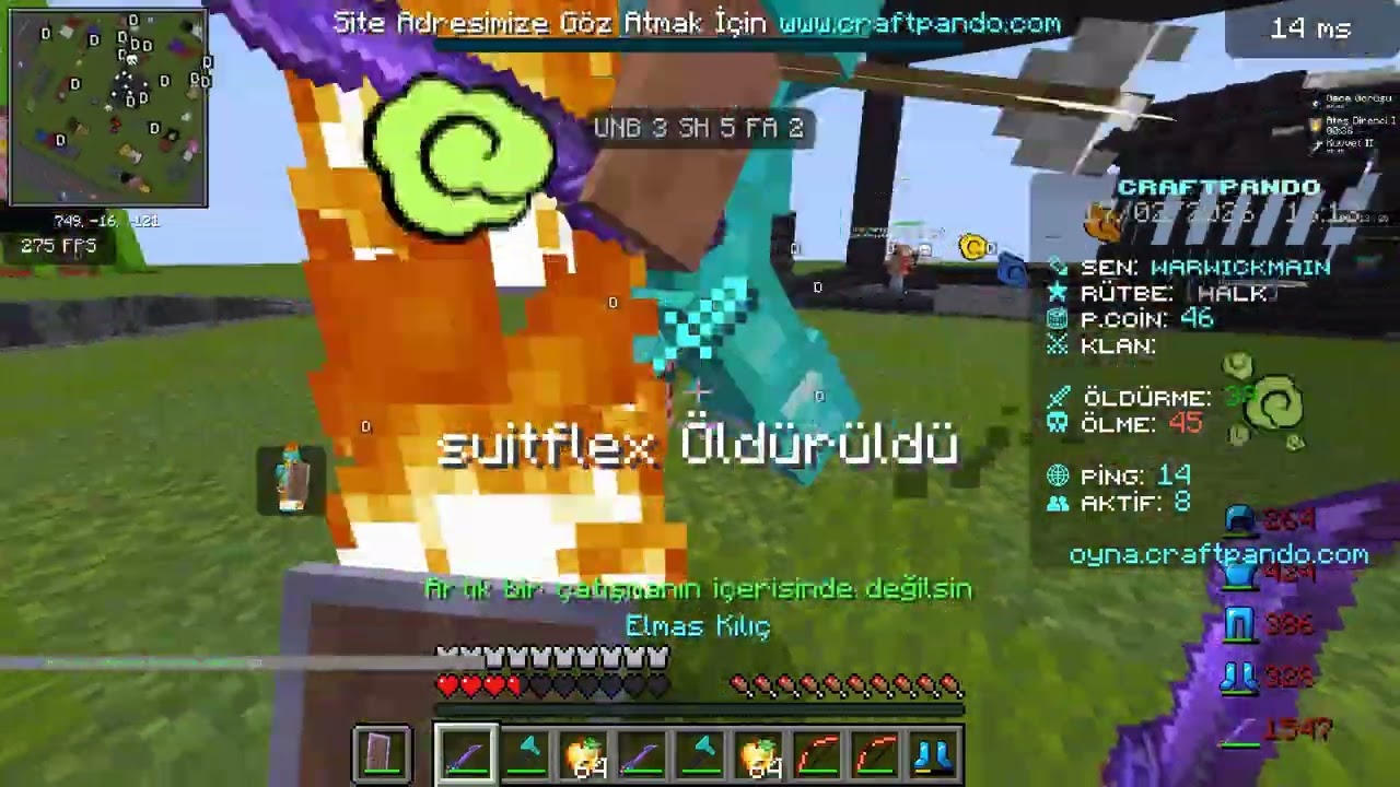 Craftpando lt4 çingen kill montage