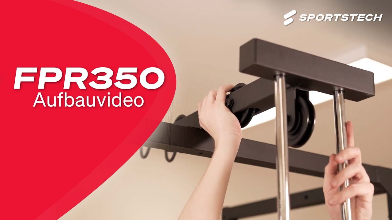 Sportstech FPR350 Aufbauvideo