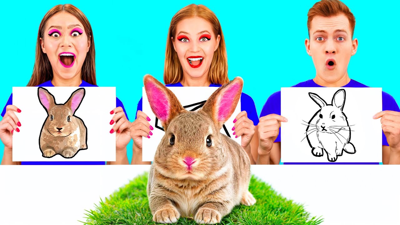 Кто Лучше Нарисует Предмет, Получит Его | Сумасшедший Рисовальный Челлендж от PaRaRa Challenge